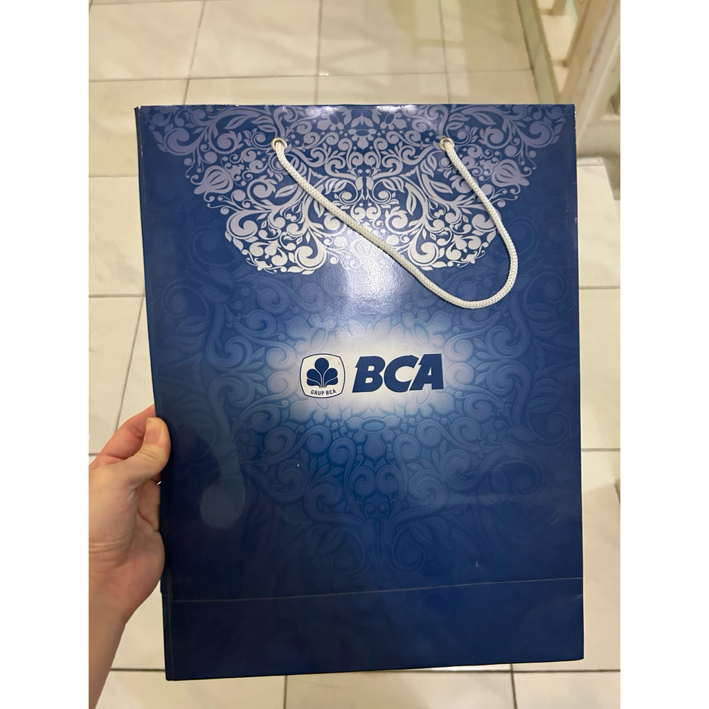 (GRATIS HADIAH) BCA Prioritas Tas Paperbag Shopping Bag