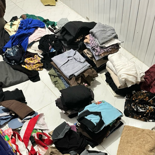 preloved baju atasan blouse kemeja sweater croptop dress hijab