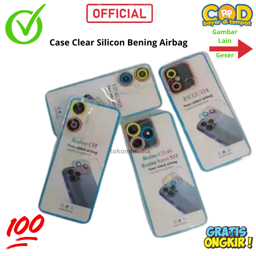 Grosir Case Clear Silicon Bening Airbag Seri Iphone 11 Iphone 12
