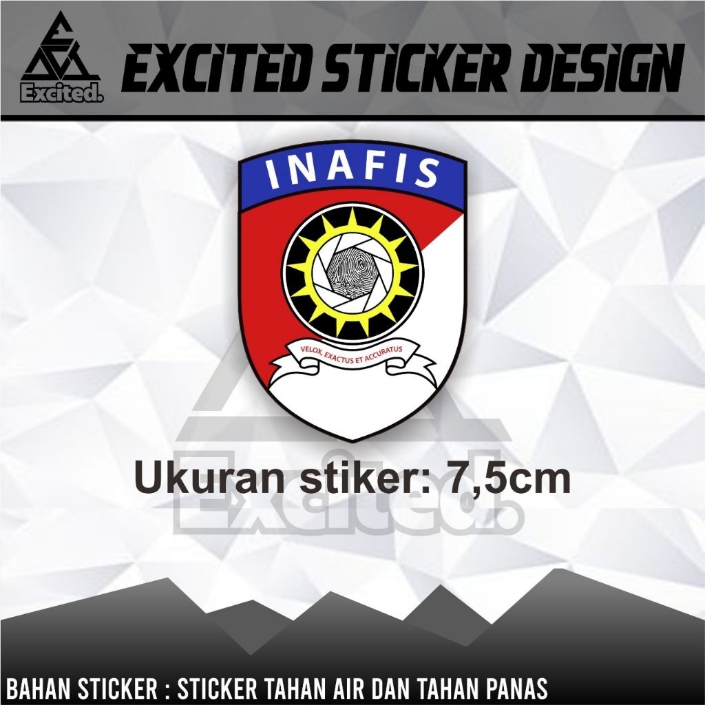 STIKER VINYL LOGO INAFIS