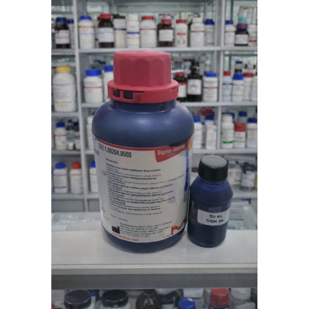 Larutan Giemsa 9204 merck ecer 50 ML