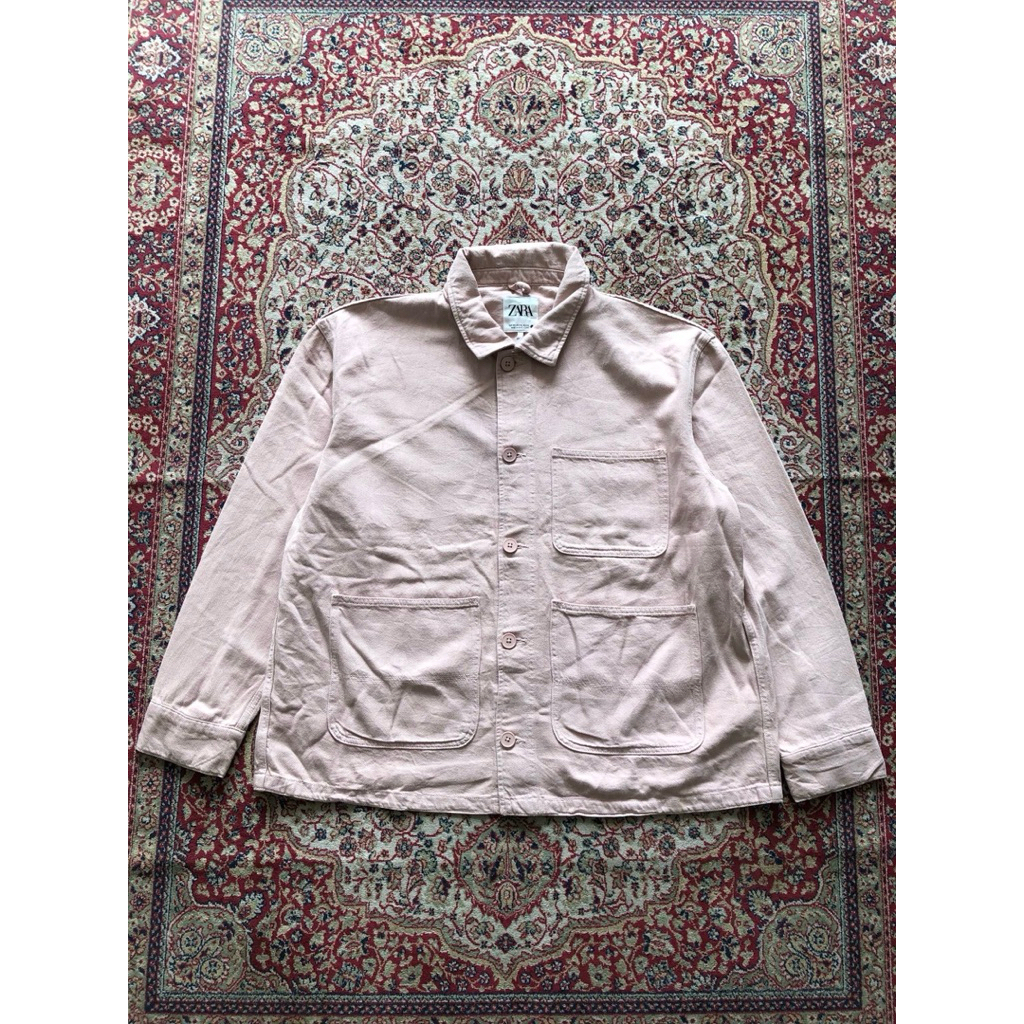 Zara chore jacket Casual Zara Men vintage Chore jacket H724