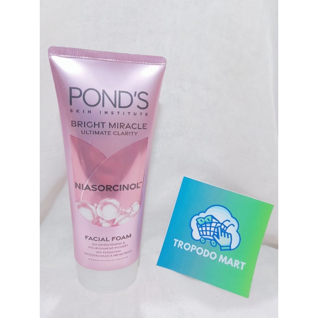 Sabun Wajah Ponds Niasorcinol / Pembersih Wajah Ponds Bright Miracle 100gr