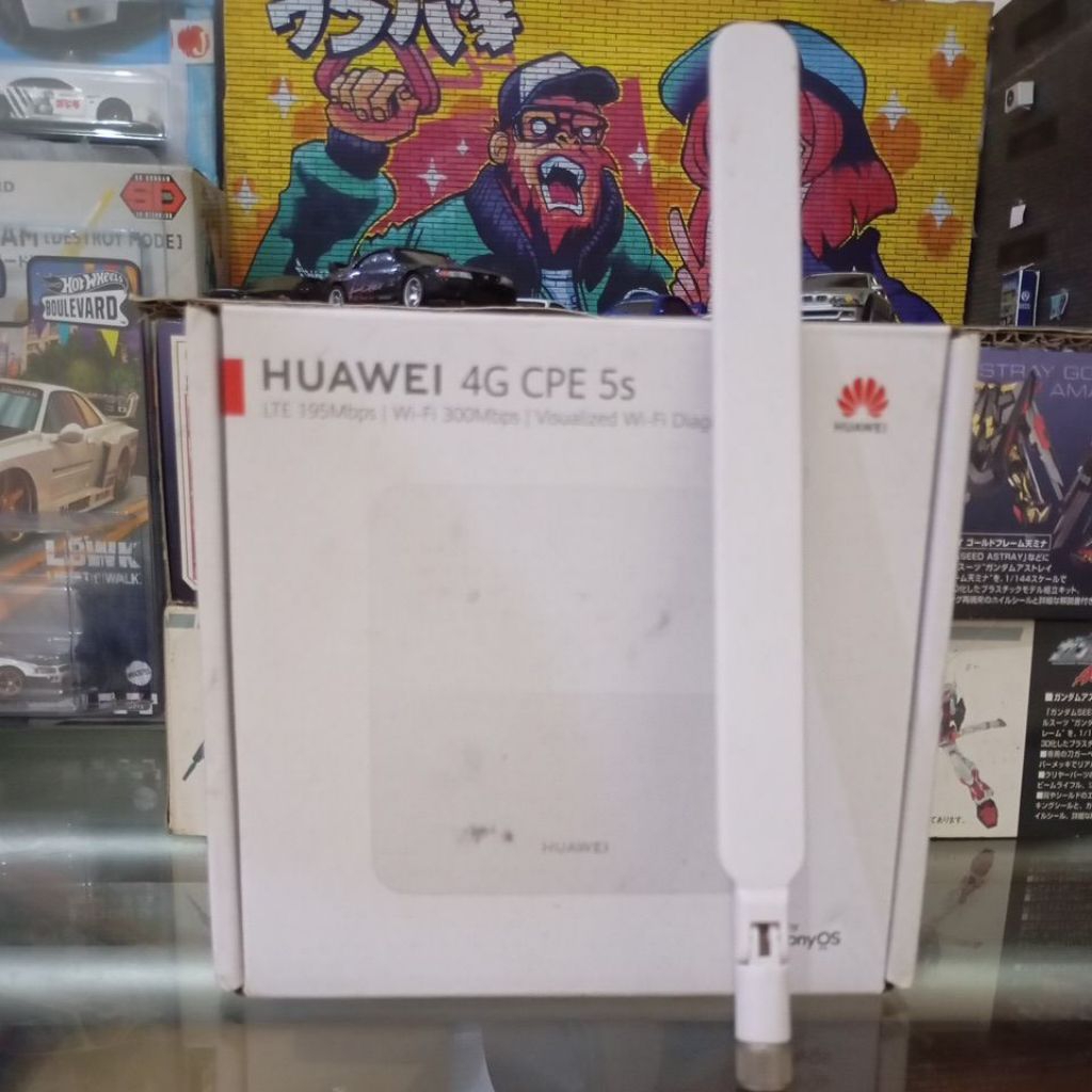 HUAWEI B320 MODEM WIFI  UNLOCKED 4G LTE SUPPORT LOCK BAND WIRELESS 4G CPE 5s 300Mbps (BEKAS)