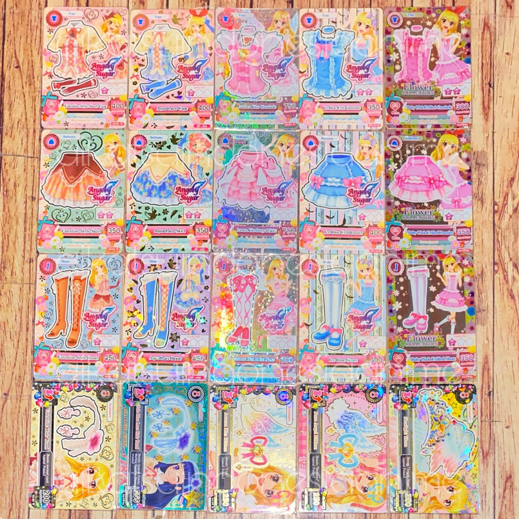 Aikatsu Ichigo Hoshimiya Angely Sugar Collection Set with Acc, Aurora Kiss, Valentine Style, Aqua La