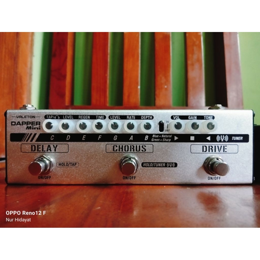valeton dapper mini efek gitar valeton dapper mini
