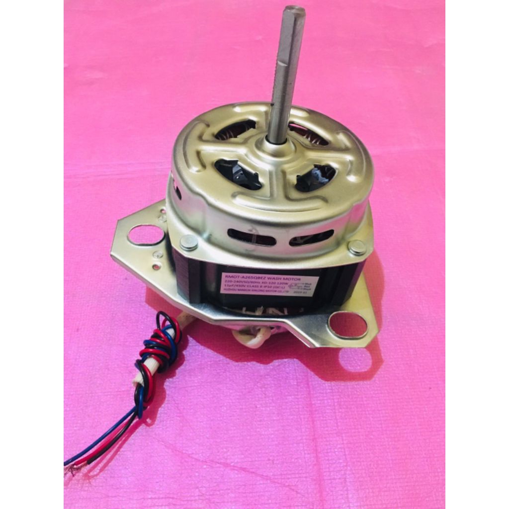 Dinamo mesin cuci Sharp RMOT-A265QBEZ-XD120-120wat 11uf original