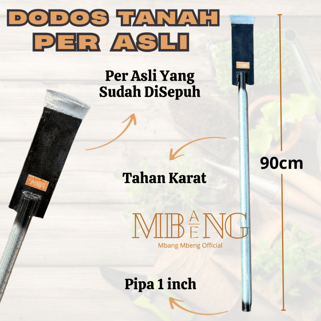 dodos 90cm PER ASLI / dodos tanah / linggis tanah / Dodos Pasir