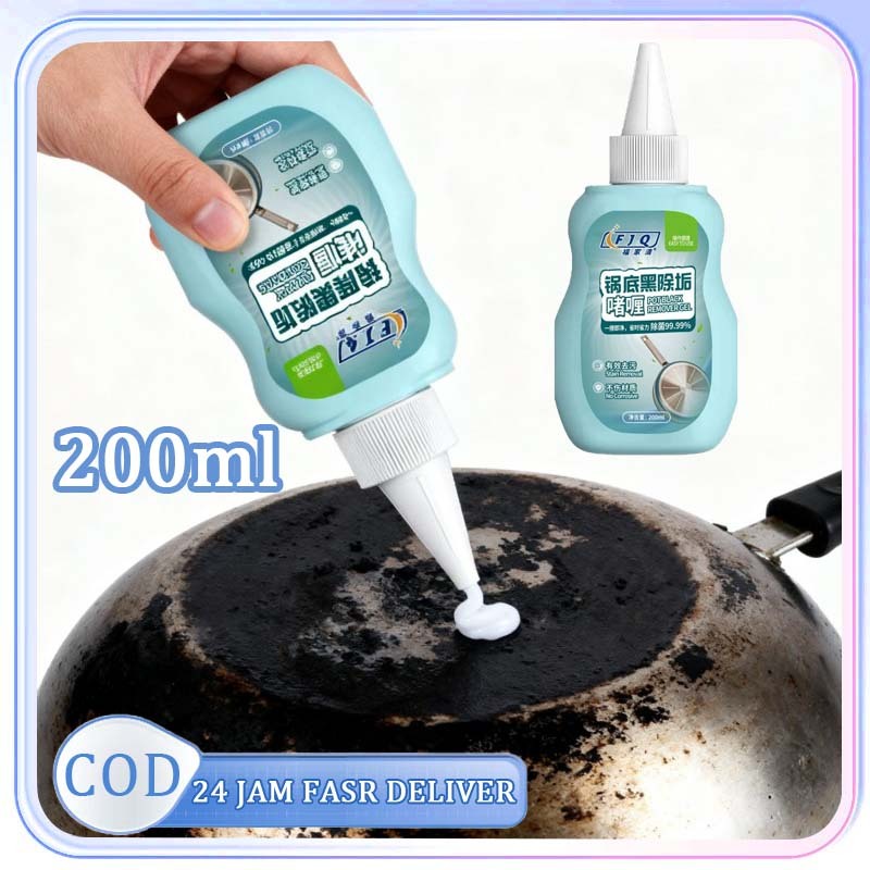 200ml Pembersih Kerak Panci Gosong Kerak Panci Bandel Penghilang Wajan Gosong