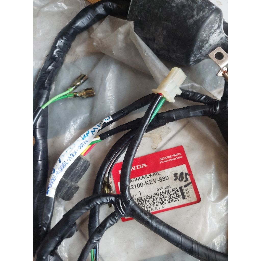 kabel body honda supra x supra100 supra x lama original new old stok