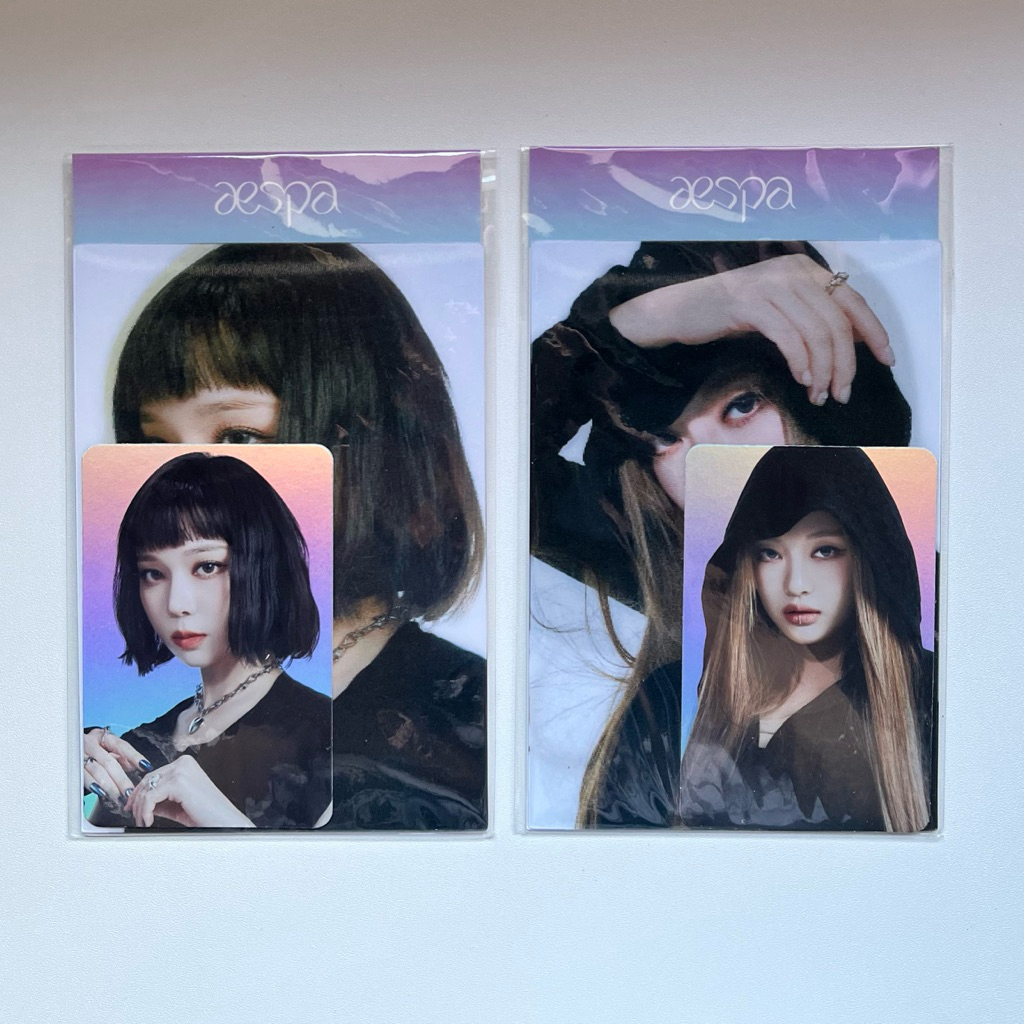 [READY STOCK] Lenticular Card Set Photocard PC AESPA NingNing Winter
