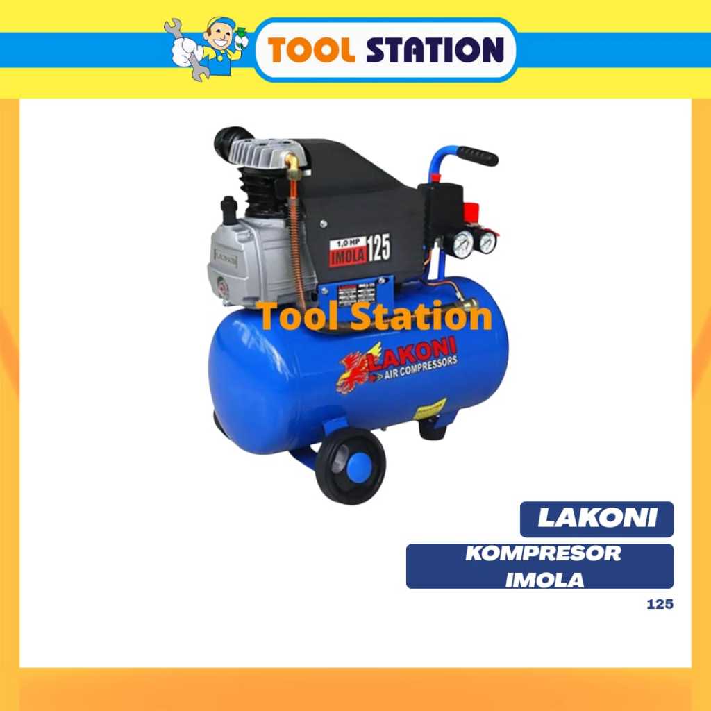 Kompresor Udara Lakoni Imola Air Compressors 125 1.0HP