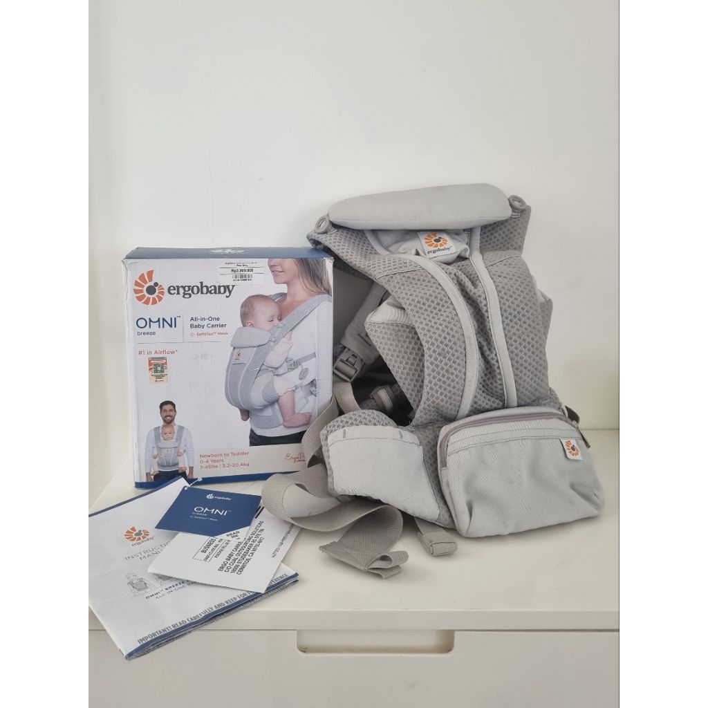 Preloved Ergobaby Omni Breeze Pearl Grey