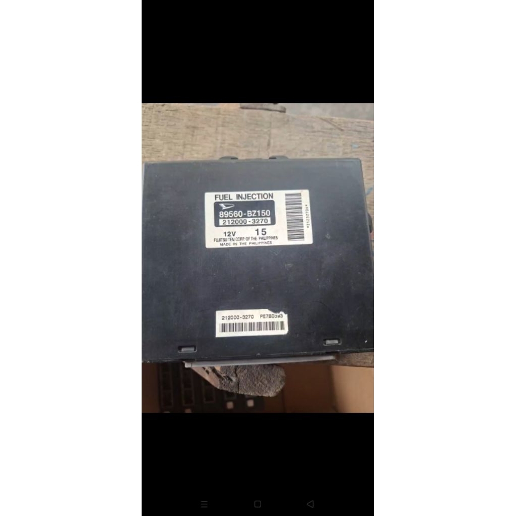 modul ecu Toyota Avanza kode BZ150 copotan original