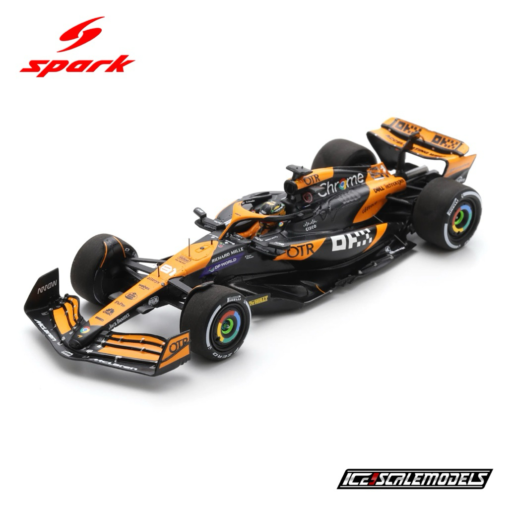 Diecast F1 Spark 1:43 McLaren MCL38 Oscar Piastri Australian GP 2024