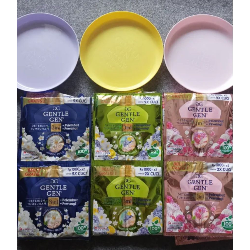 Gentle Gen cair Deterjen Renceng