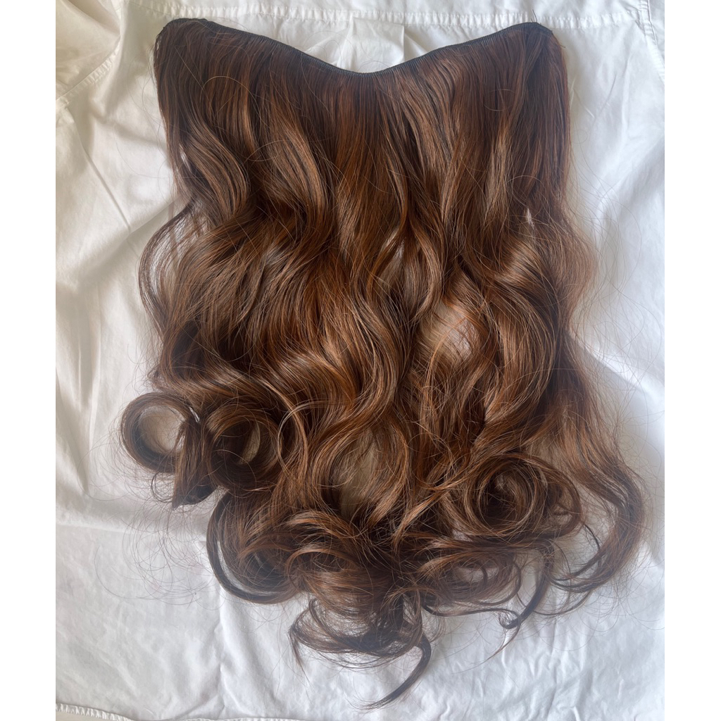 Preloved hair clip model Wave Brand SissyClip warna dark brown kondisi 100%