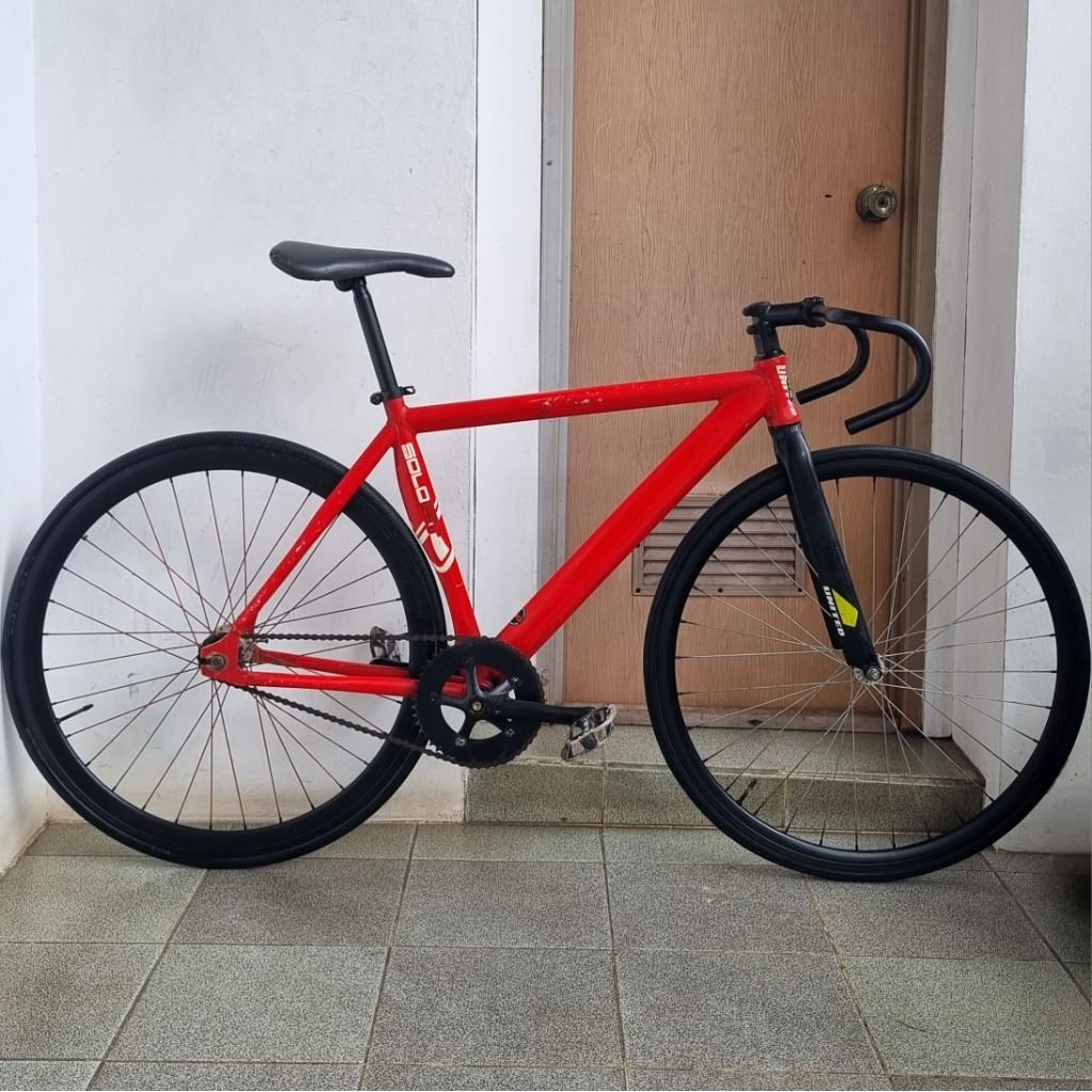 fullbike fixie soloist 77 doltrap alloy. size 50. second