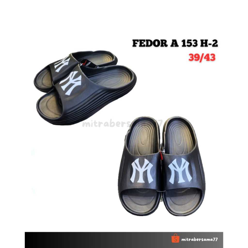 [BISA COD] (GROSIR 6 PSG) SANDAL SELOP SLOP PRIA SHEVANO LE CF 076 UK 39/44 ringan anti slip