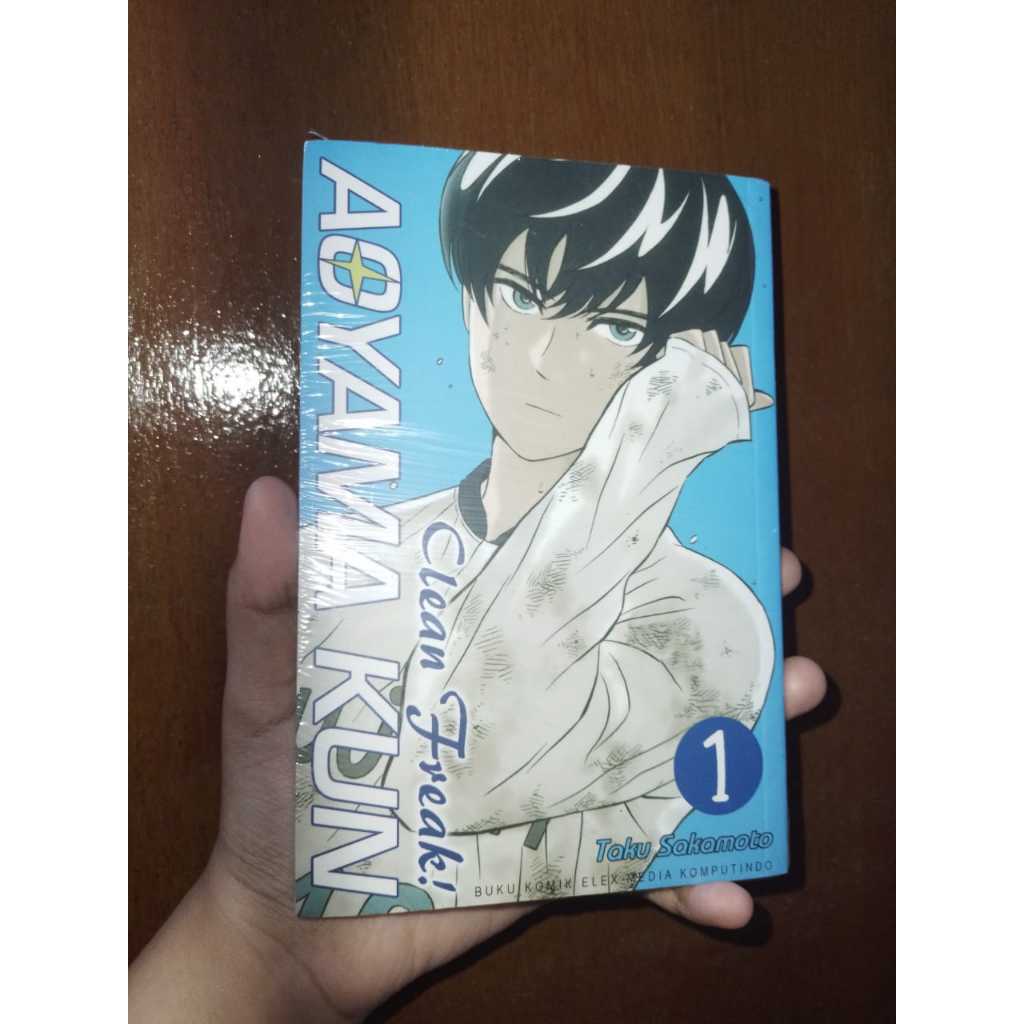 Komik clean freak aoyama kun 1 segel