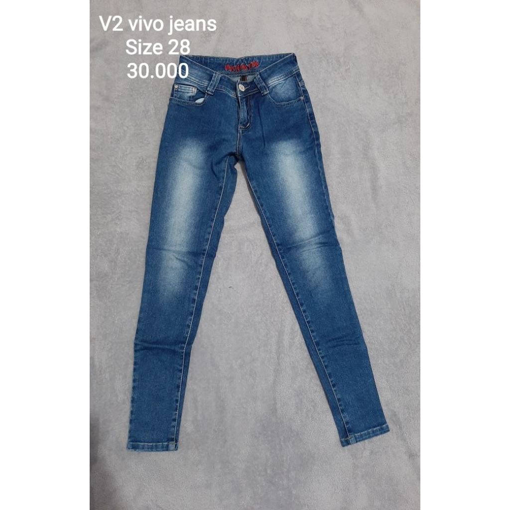 Celana Jeans V2 Vivo Jeans Masih Seperti Baru