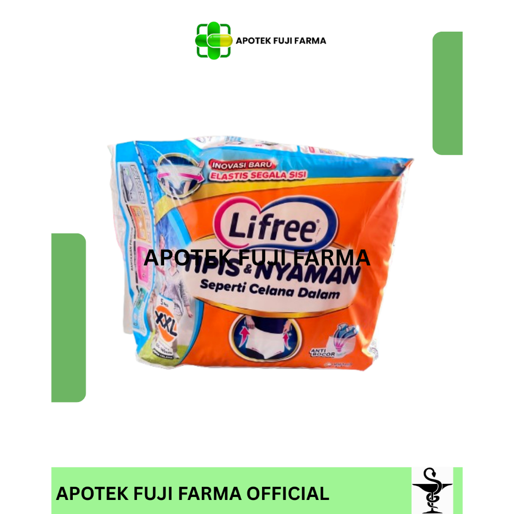 POPOK DEWASA CELANA LIFREE XXL 5 PCS