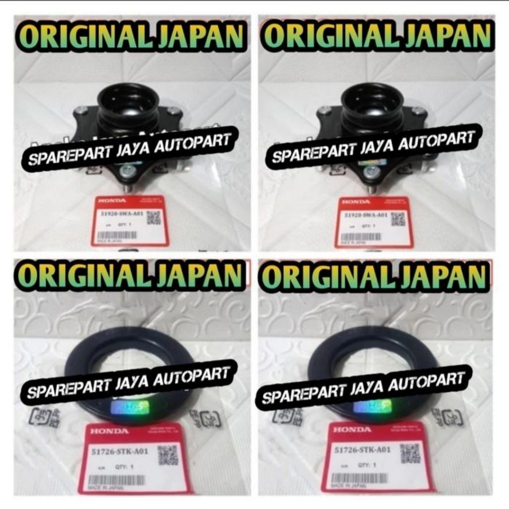 support shock depan+bearing support Honda CRV gen3 gen3 original Japan