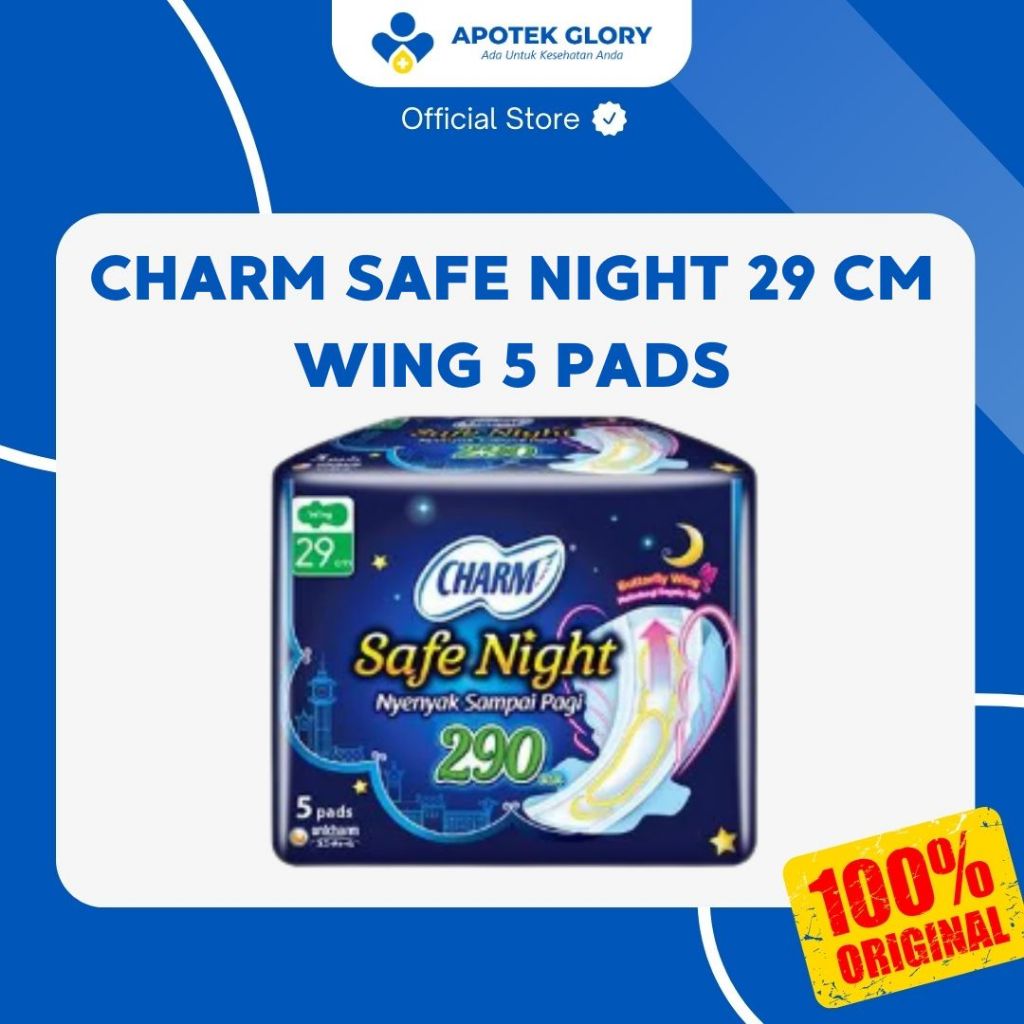 CHARM SAFE NIGHT WING 29 CM ISI 5 PADS