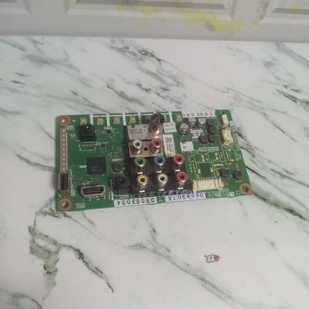 Mesin TV/mainboard TV Sharp Aquos 32dx888 bekas normal