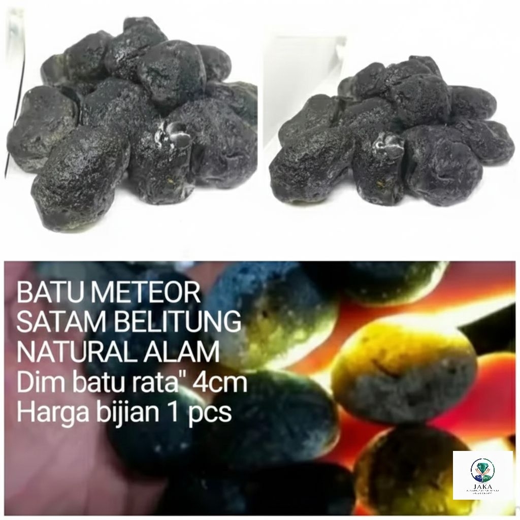 batu Satam meteor Belitung asli