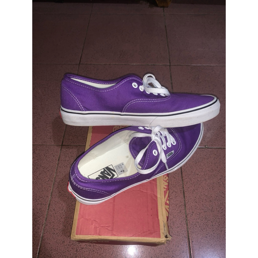 Vans autentic purple