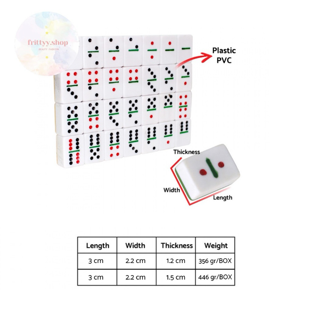 Domino Batu ROX DM-5213 Tanpa Box Original