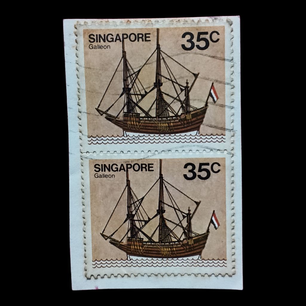 Prangko - Perangko asing Singapura