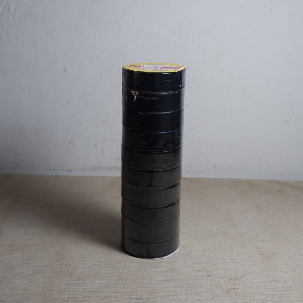 [3 Roll] Paket Hemat Tape Kabel Vinyl Electric ABC 14 mm x 3 yard Murah HARGA UNTUK 3 ROLL