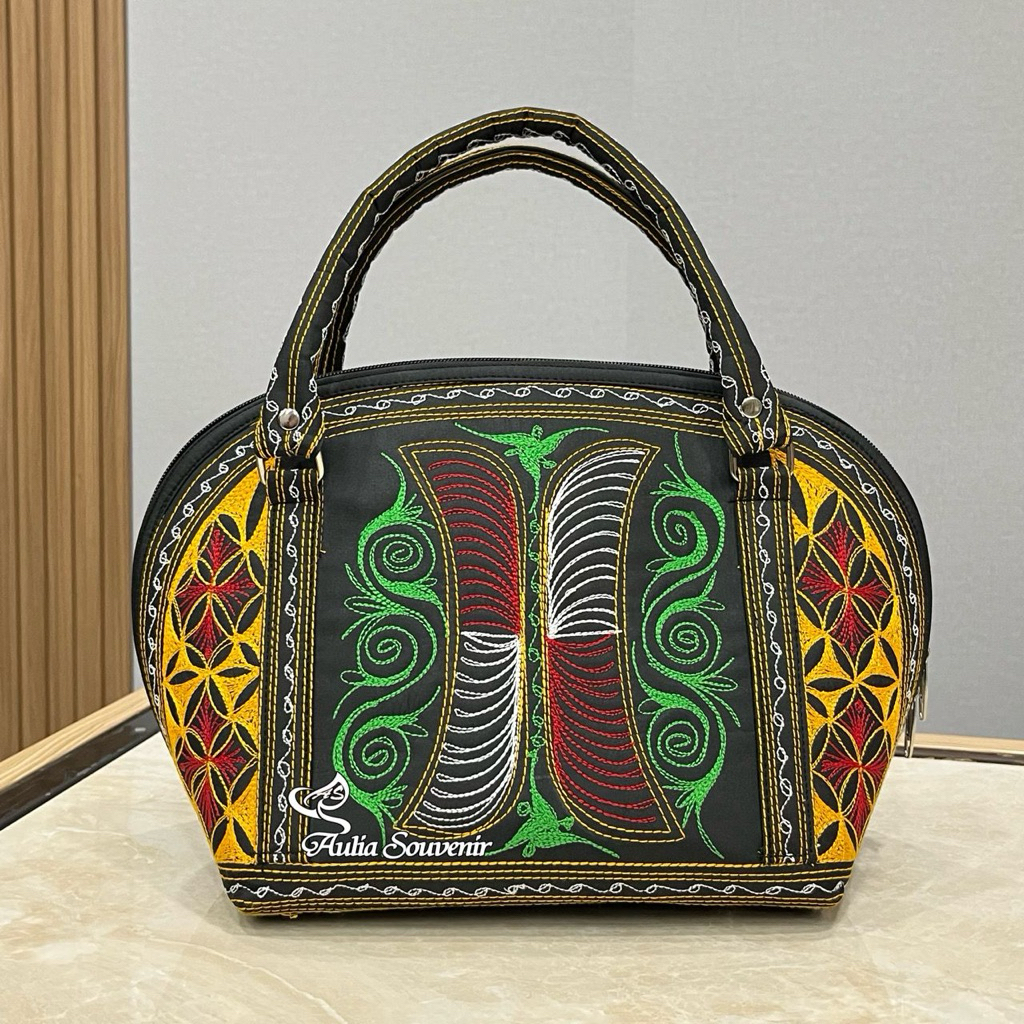 Tas keong sumbu besar/tas keong khas Aceh /tas tenteng/fashion wanita