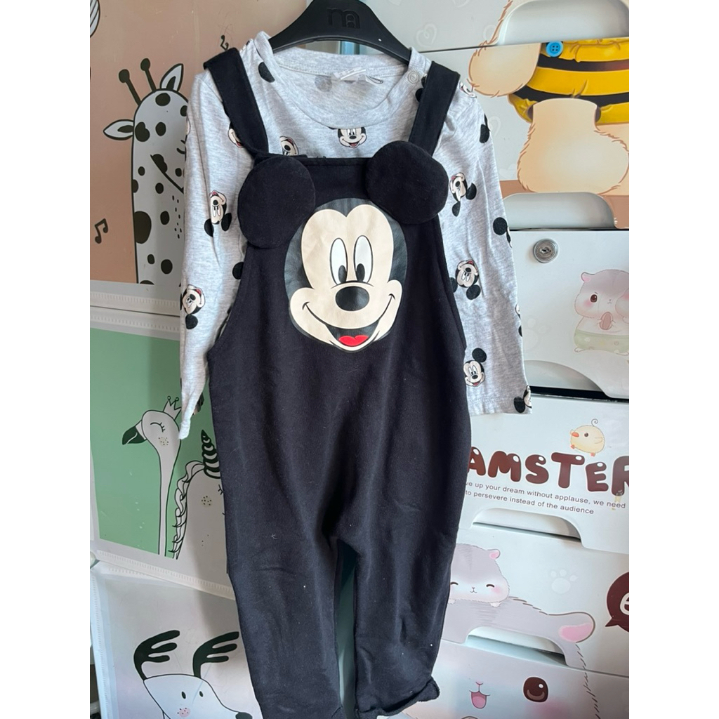 set overall anak unisex laki laki perempuan h&m hnm PL