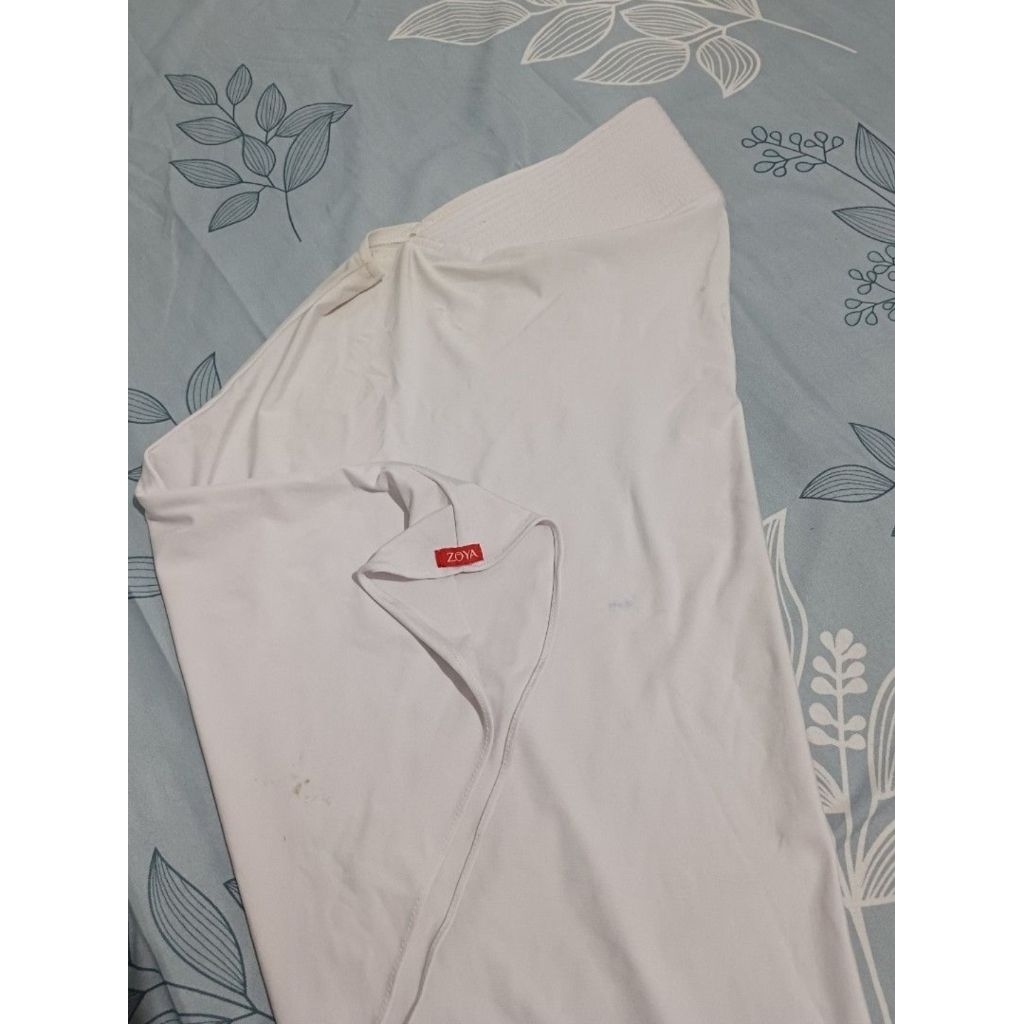 Zoya bergo hijab instant marsha HL casual dan kerudung putih paris amour