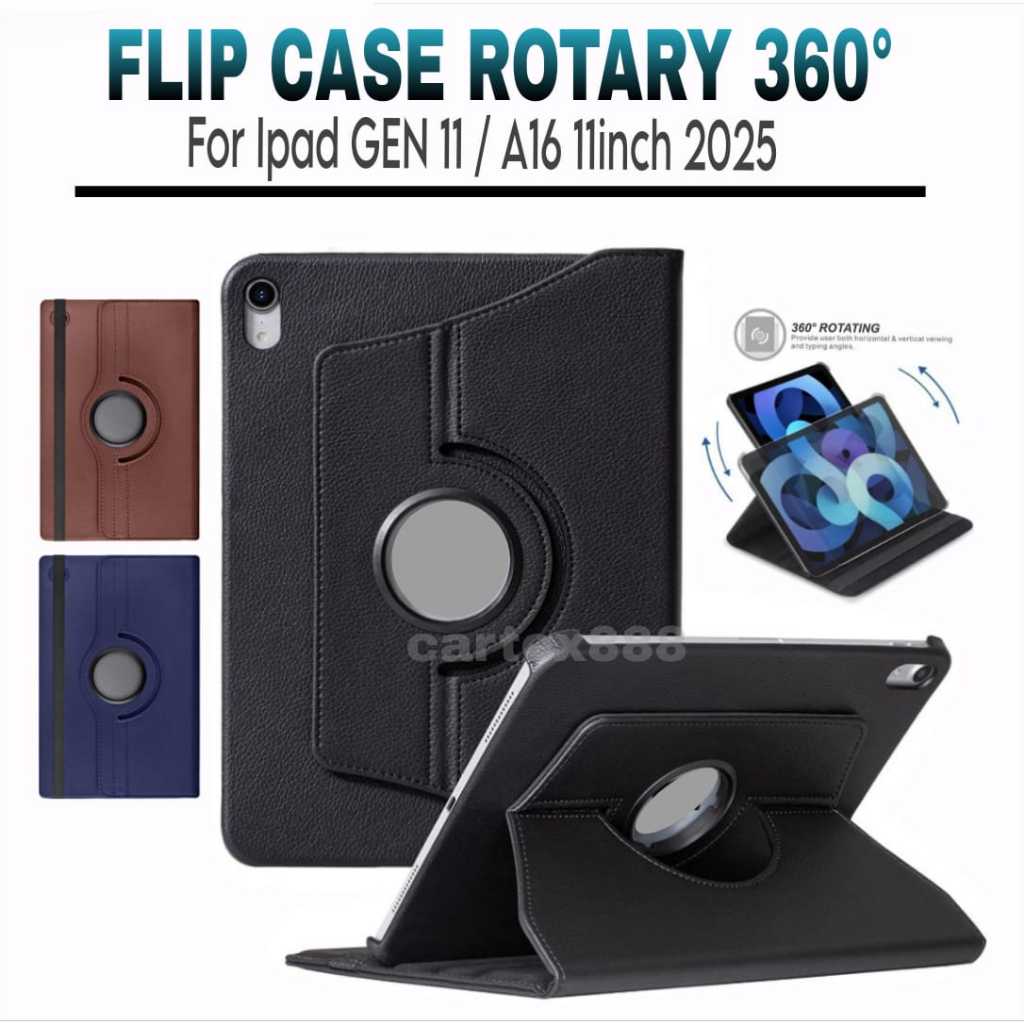 Case Ipad Gen 11/A16 2025 Rotary cover tab / case ipad a16 gen 11 / case ipad a16 / case ipad gen 11