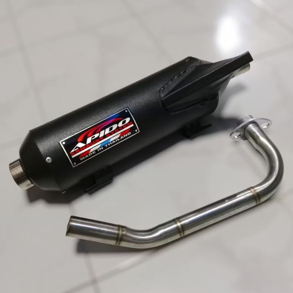 Apido Silent Killer Power Pipe Mio Sporty Mio Soulty Beat Fi Click V1 Aerox Nmax Click 125/150 Apido