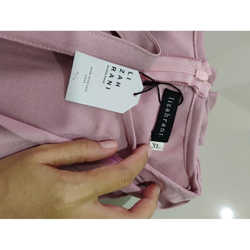 Baju couple lebaran undangan pesta dress gamis koko lizahrani