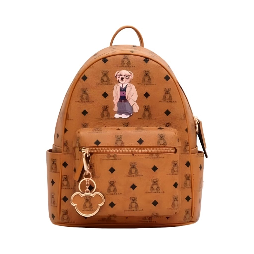 tas ttwn guoobear bangkok original gu1626 coklat ransel ranselbag, backpack punggung sekolah bag