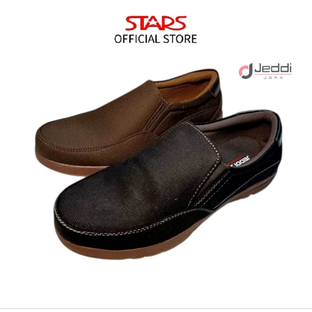 Jeddi John sepatu formal laki laki hitam coklat  39 -43