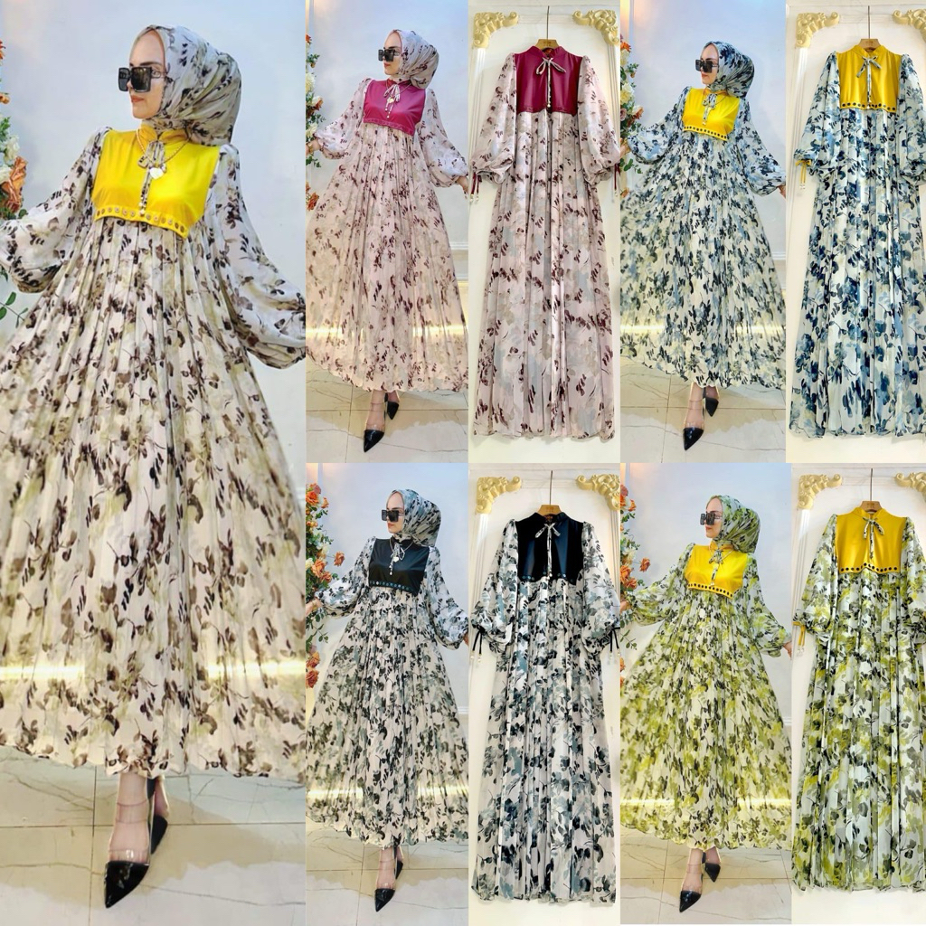 ORI SHR 100%... GAMIS SET HIJAB PREMIUM