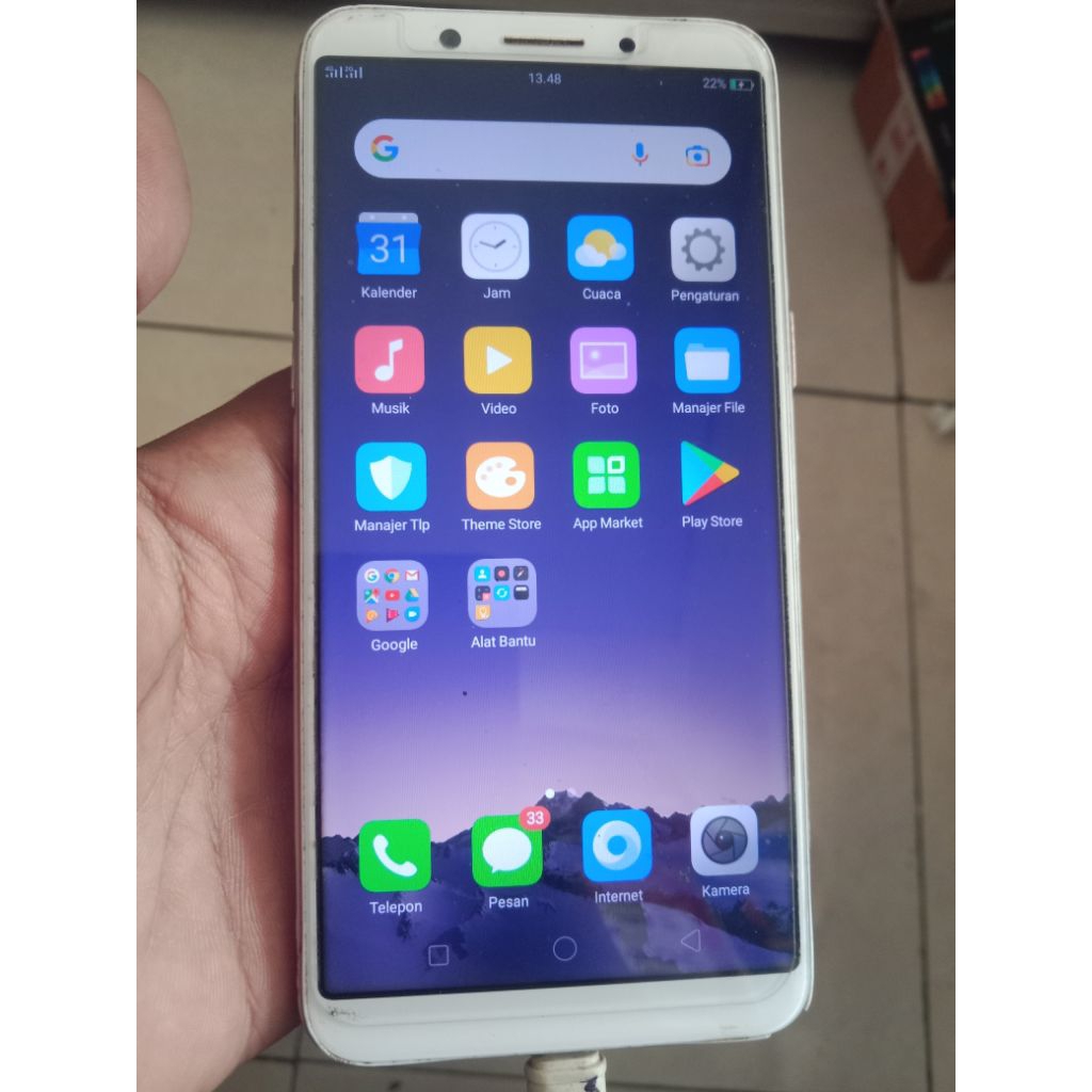 Lcd copotan atau cabutan original oppo a83