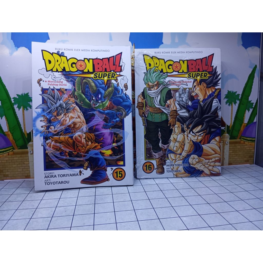 Set 2 pcs Komik Dragon Ball Super