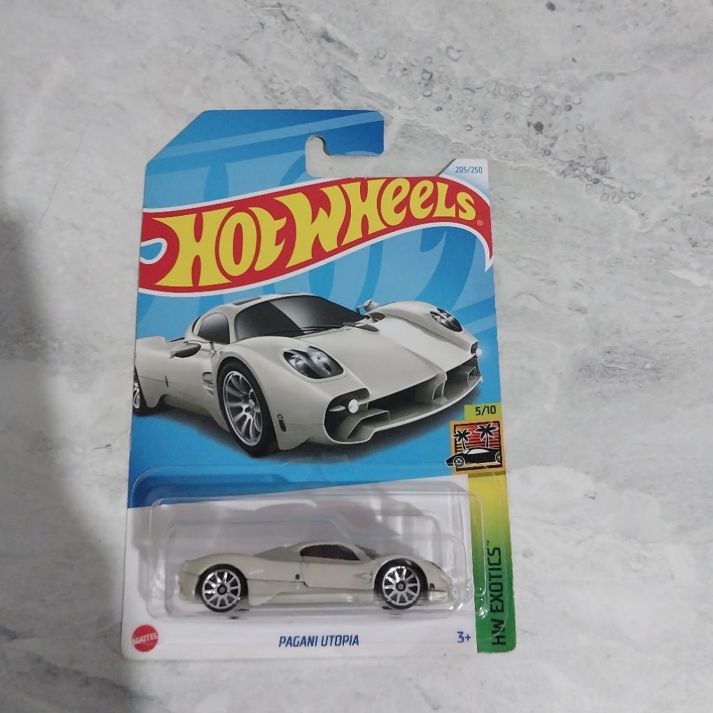 Hot Wheels Pagani Utopia Putih/White (100% Hot Wheels Original)