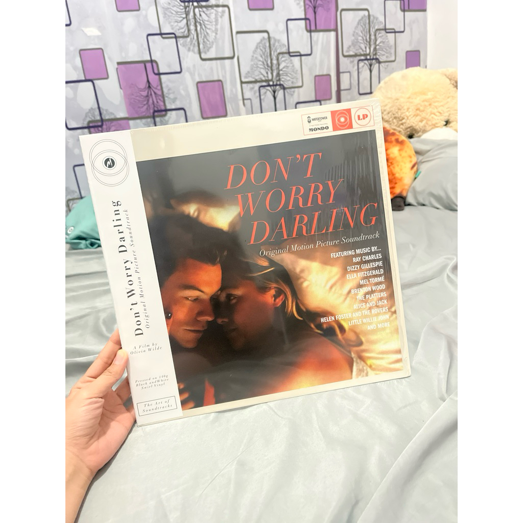 PRELOVED VINYL OST don’t worry darling - harry styles