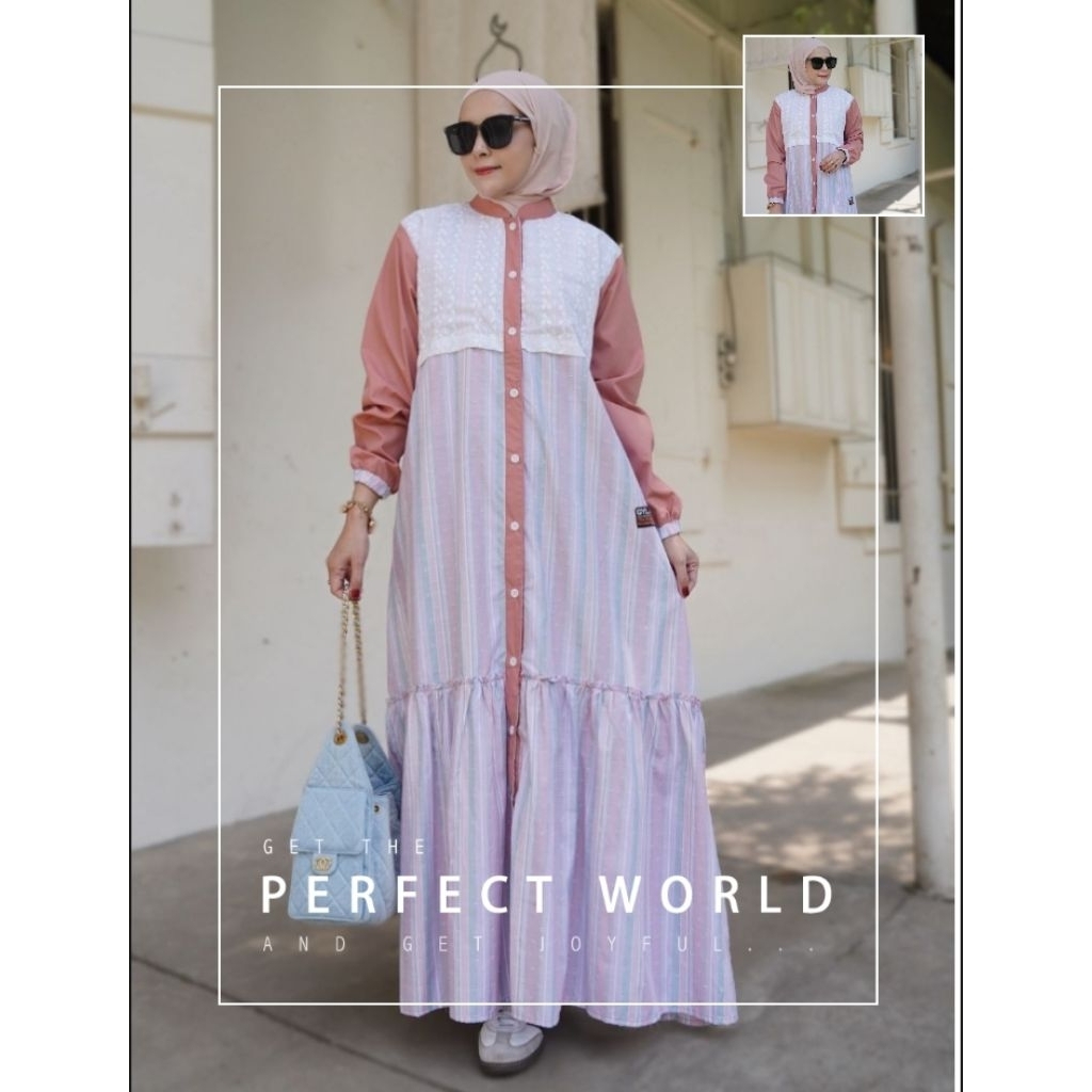 Gamis Katun Premium By GYL AUTHENTIC _Katbol  1225_