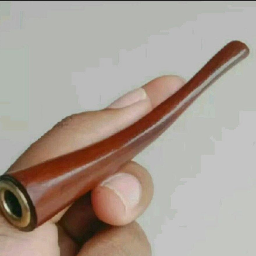Pipa Rokok Kayu Stigi Mini Model Stigi Segi 8 dan Stigi Polos, Desain Elegan Ukuran 7 cm