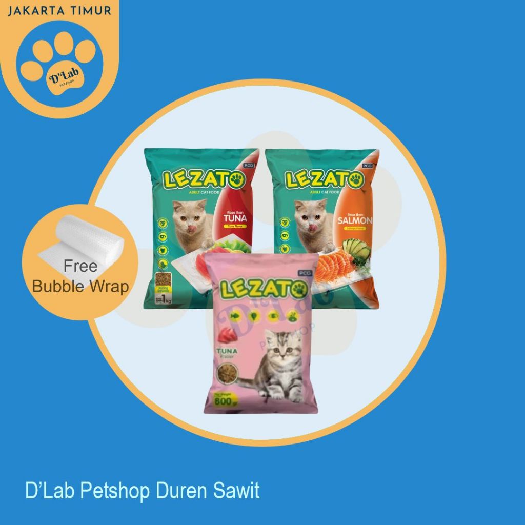 Lezato Cat Food freshpack makanan kucing
